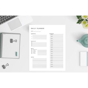 FILLABLE - PDF -  Daily Planner