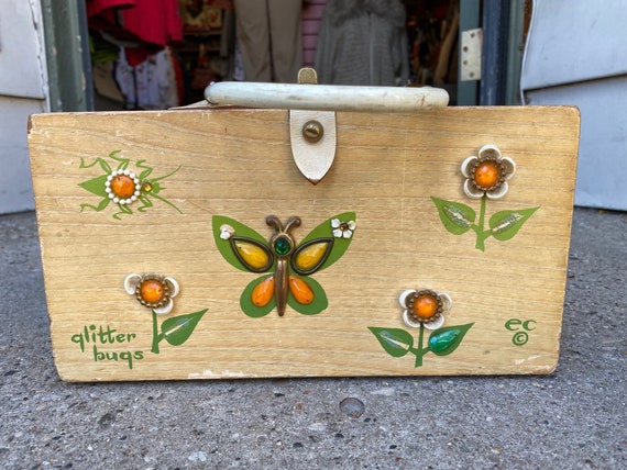 Vintage Handmade Enid Collins Box Bag