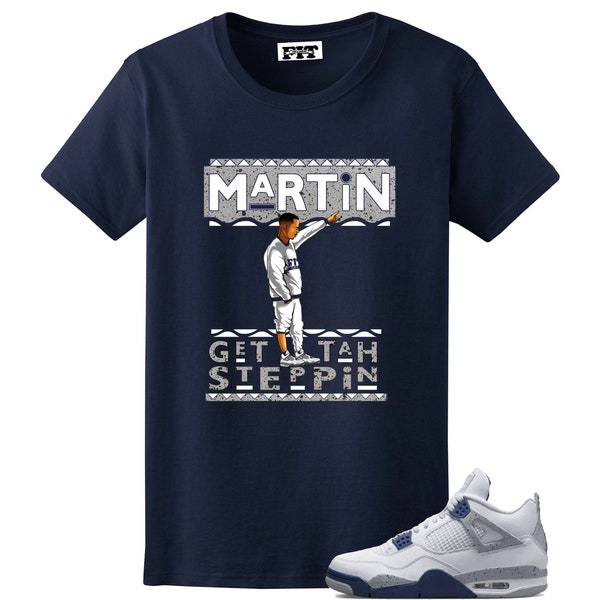 MJ(4) T-Shirt Match Jordan 4 University Blue main image 1