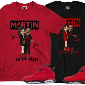 Fitz 4 kickz Shirt to match the Jordan 6 Toro Bravo Raging bull