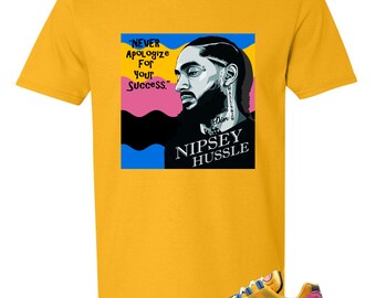 yellow nike tshirt