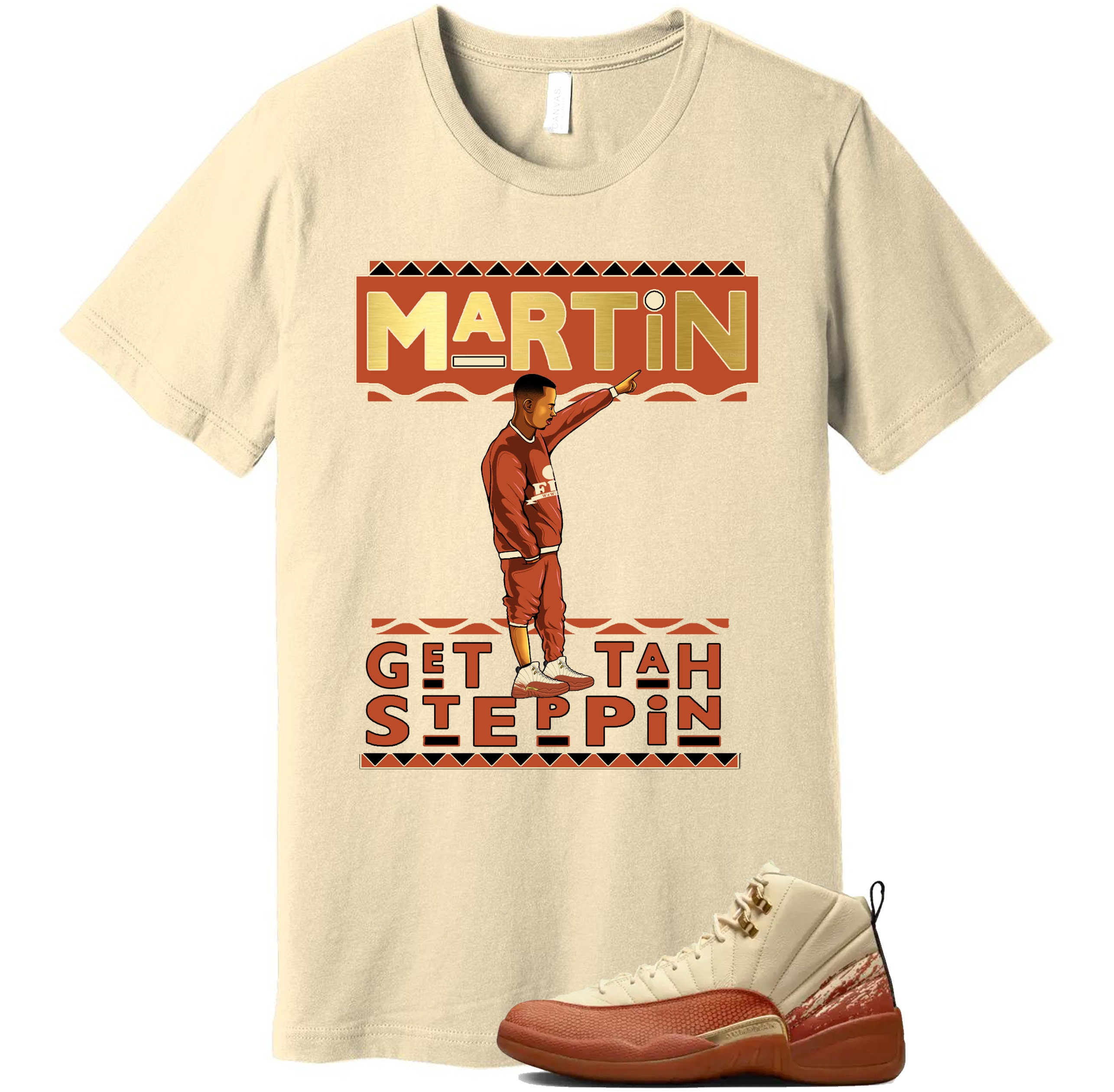 Fitz 4 kickz Shirt to match the Jordan 12 Eastside Golf "Out the mud"