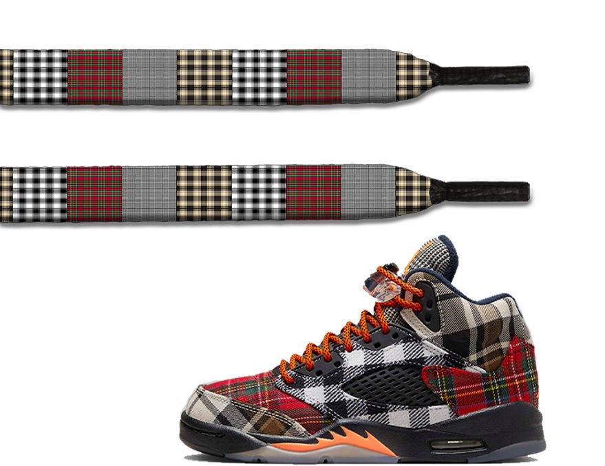 Tartan deals shoe laces