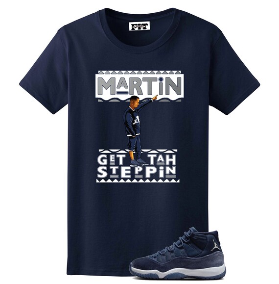 Fitz 4 Kickz Shirt to Match the Jordan 11 Midnight Navy Velvet Etsy