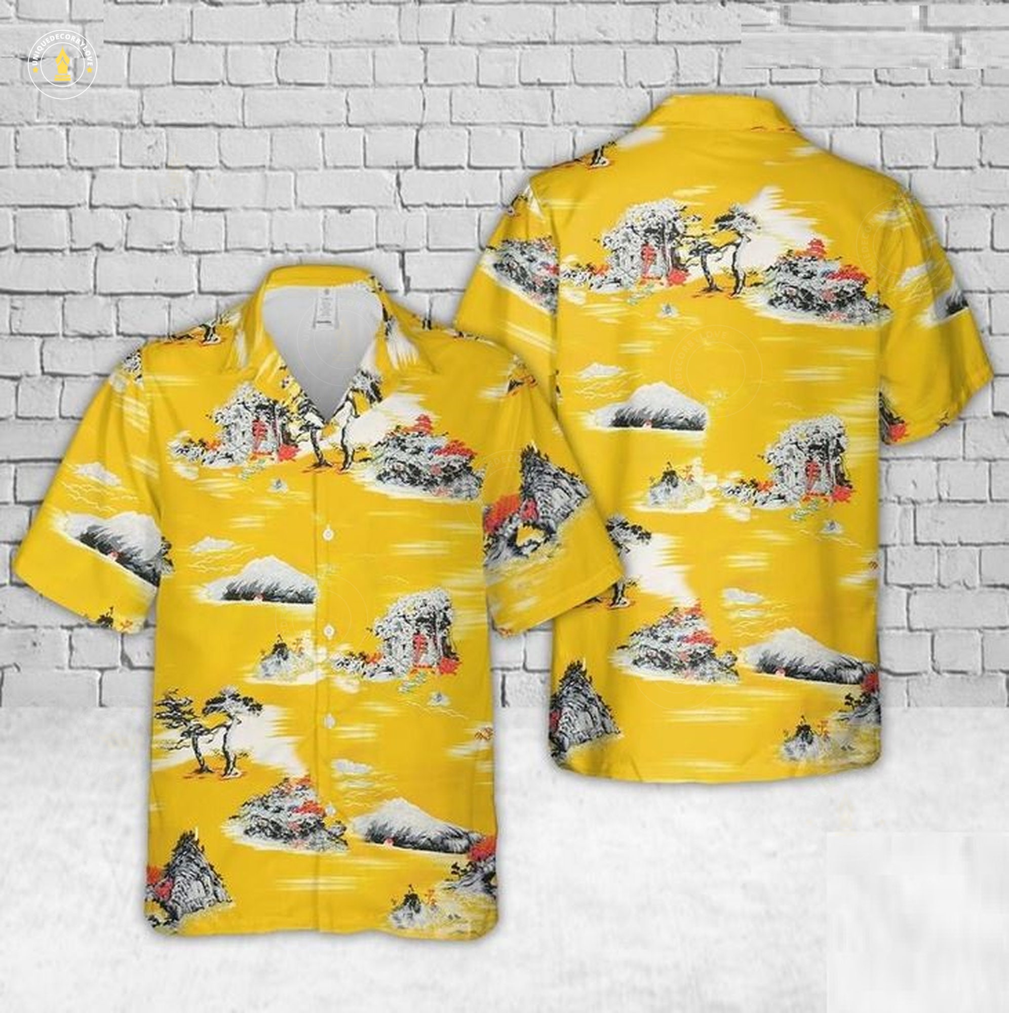 Yellow Style Booth Once Upon A Time In Hollywood Hawaiian Shirt ...