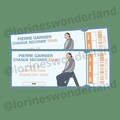 Physical Concert Ticket - Pierre Garnier - Every Second Tour product logo
