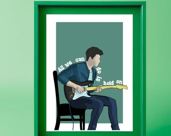 Shawn Mendes - Illuminate - Hold On inspired poster