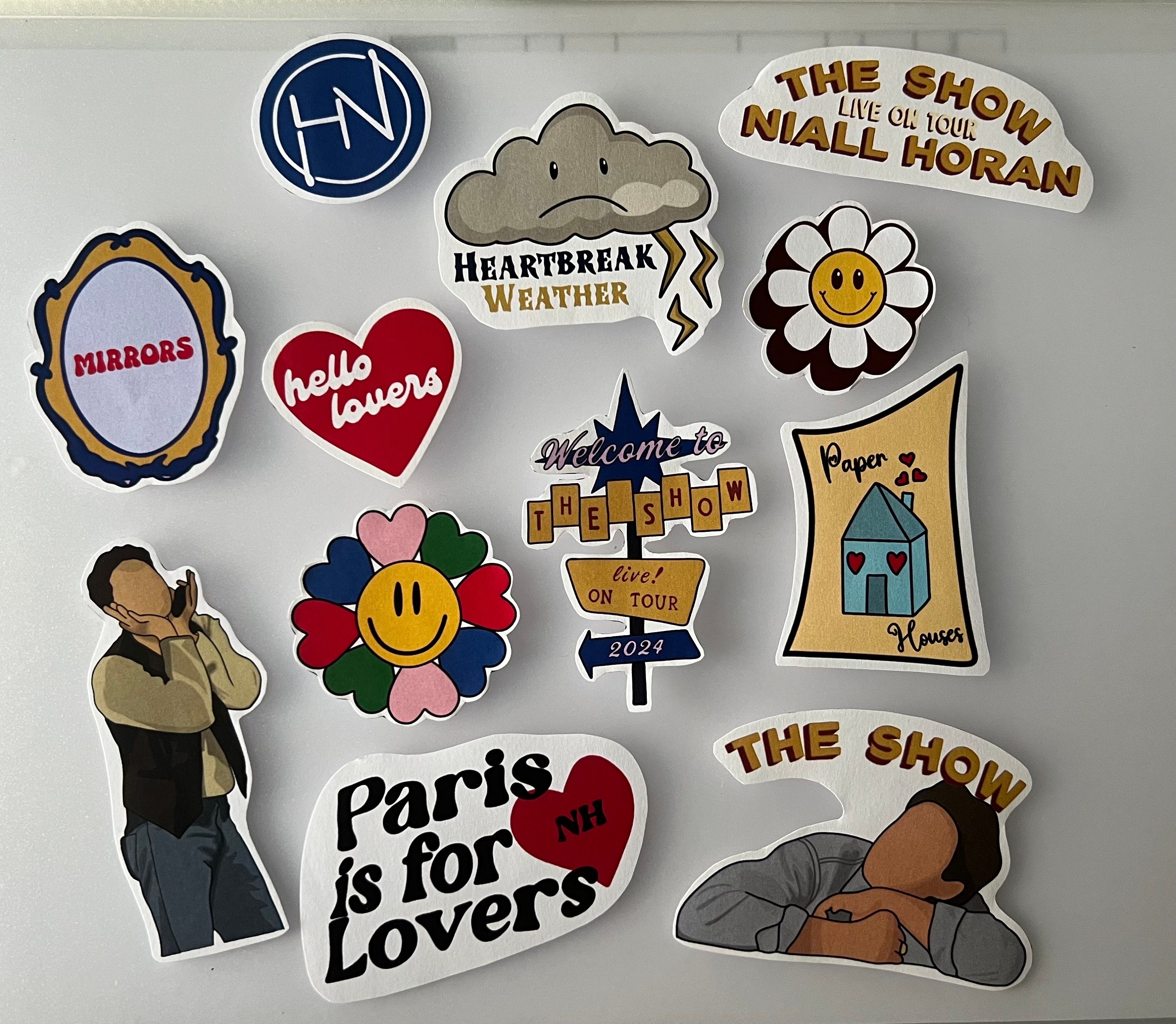 Handmade Stickers Niall Horan - Etsy Israel, image size:3000x2613