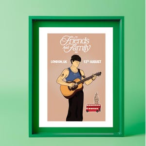 Shawn Mendes Nur für Freunde und Familie – HANDGEMACHTES Poster
