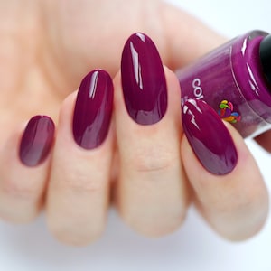 Wine not? creme plant based 10-free sustainable vegan cruelty-free handmade nail polish