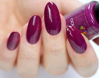 Wine not? creme plant based 10-free sustainable vegan cruelty-free handmade nail polish