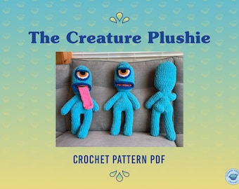 Peluche Creatura • Schema all'uncinetto PDF
