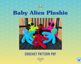 Peluche Baby Alien • Schema uncinetto PDF