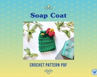 Cappotto di sapone Flower Power • Modello all'uncinetto PDF