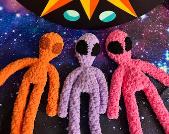 Teen Alien Plushie • Multiple Colors