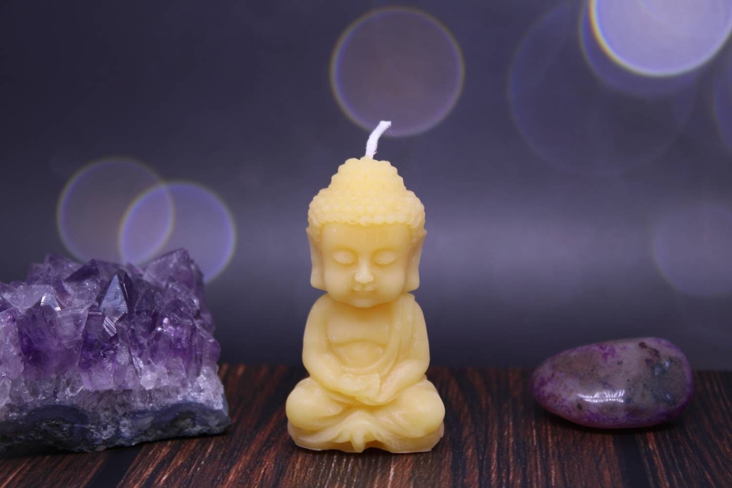 Bougie Bouddha Cire d'abeille