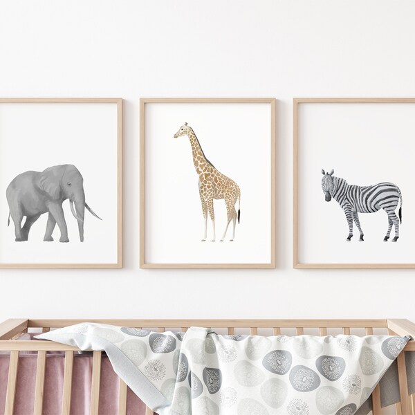 Safari Theme Nursery Etsy UK