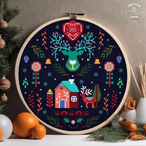 Swedish Cross Stitch – Christmas Calendar main image 1
