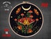 Moon Phase cross stitch pattern Luna Moth Butterfly embroidery Modern Gothic cross stitch Mystical mushrooms Witch theme Cottagecore decor 