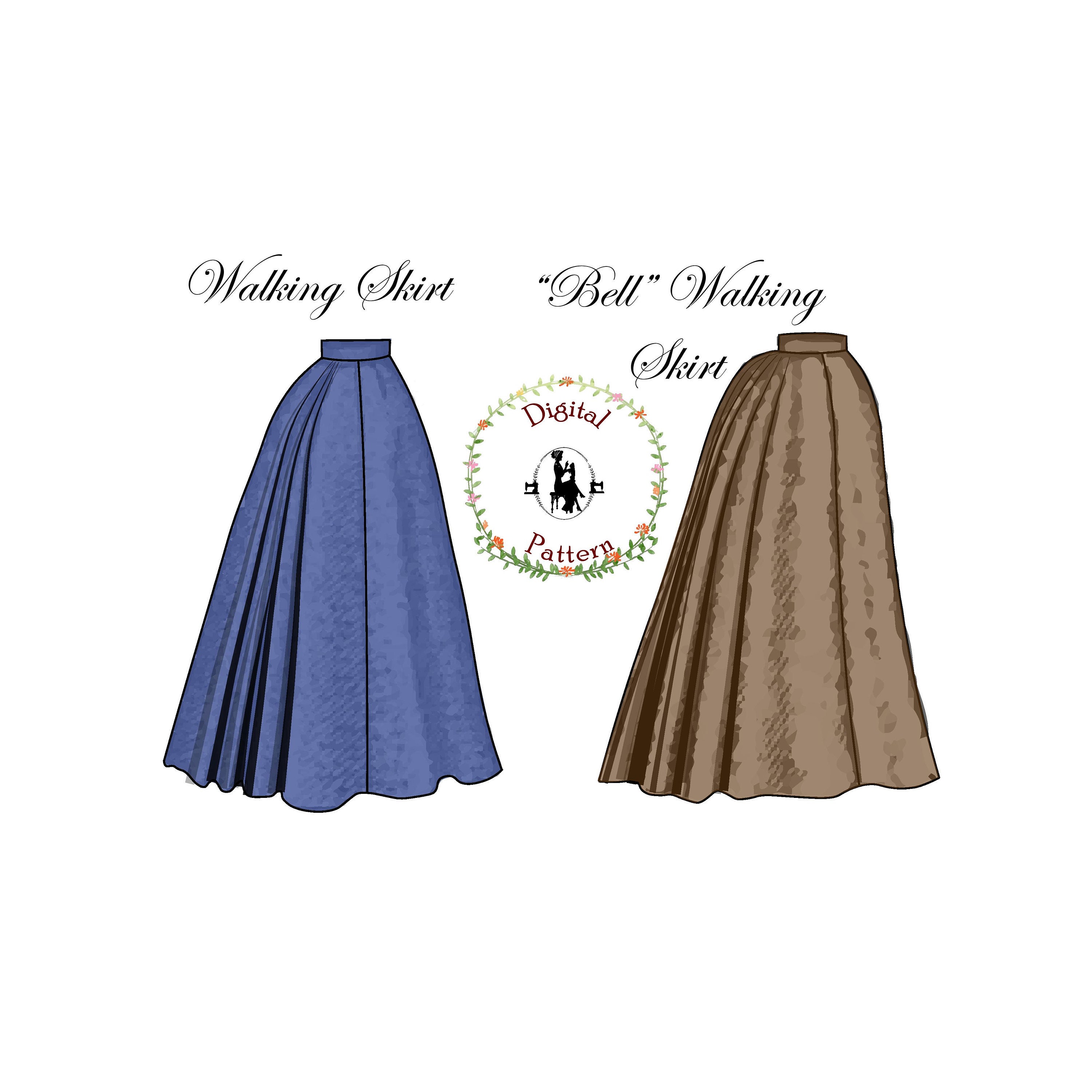 34+ Designs Victorian Walking Skirt Pattern Free - ThomasinaMinsa