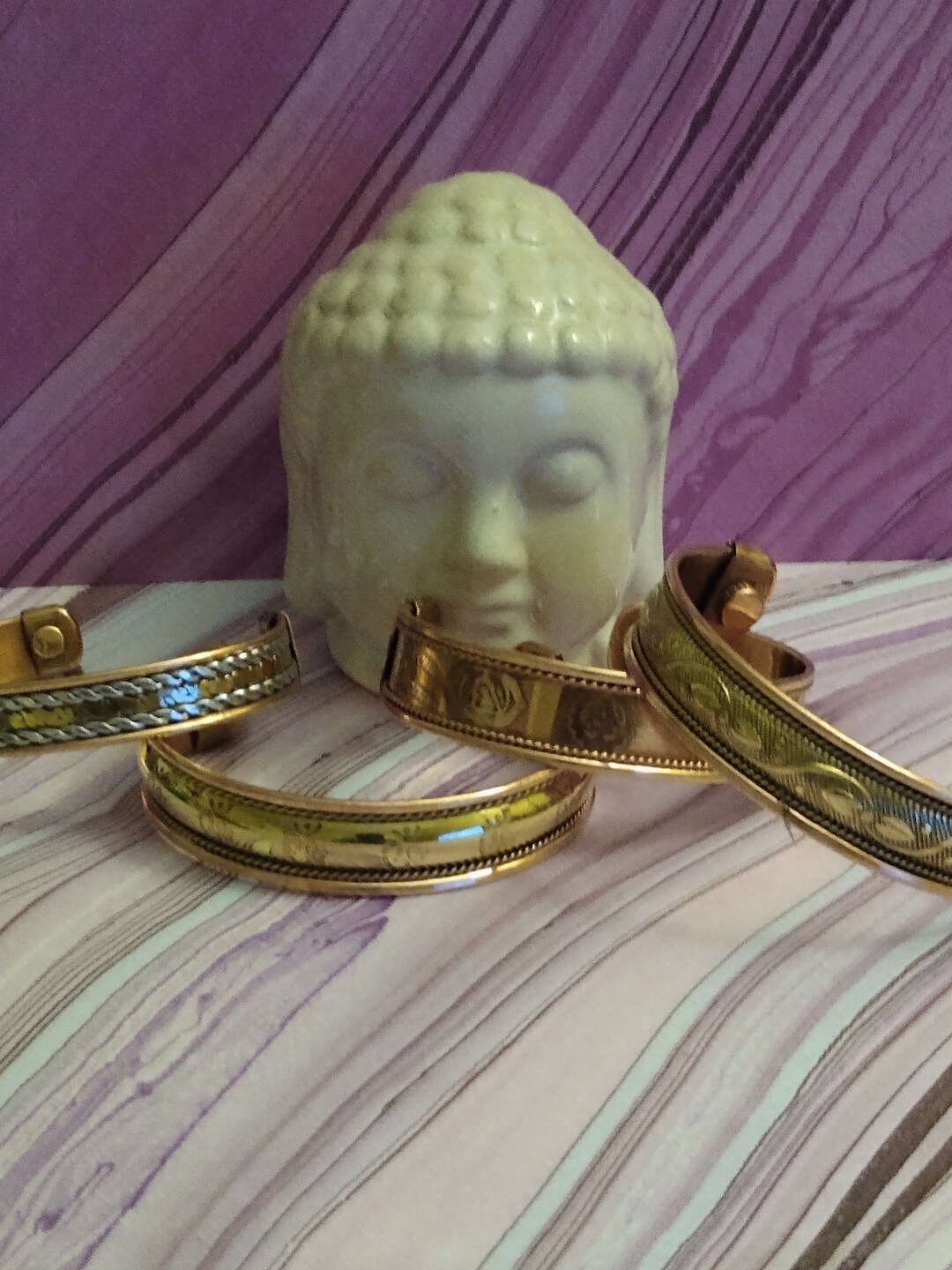 Copper Bracelet's With Spiritual Symbols Etsy