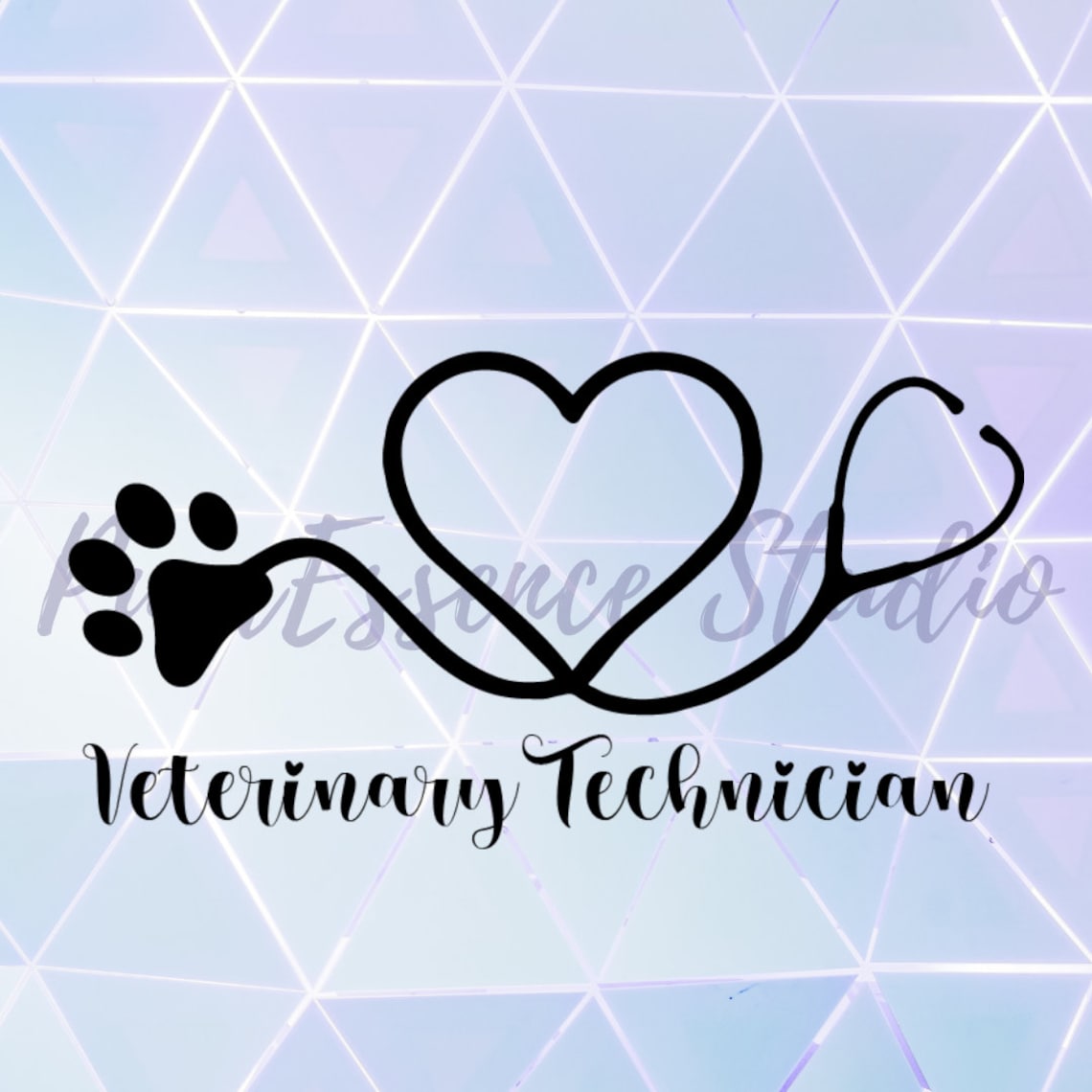 Veterinary Technician Vet Techsvg PNG JPG Vector Cutting Etsy