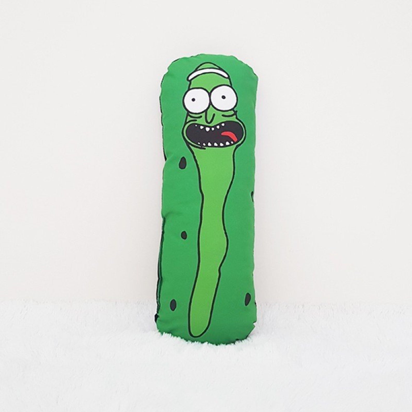 Pickle Rick Pillow Etsy