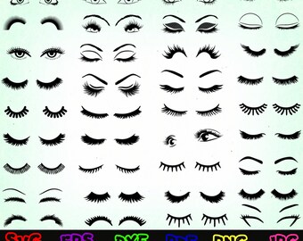 Download Lashes Svg Etsy
