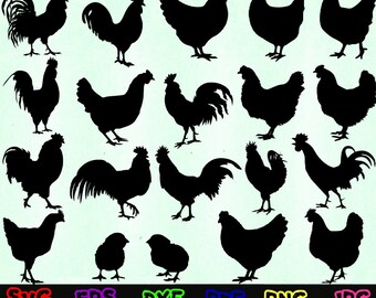 Download Chicken Silhouette Etsy