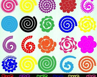 Free Free 333 Roll Up Flower Svg SVG PNG EPS DXF File