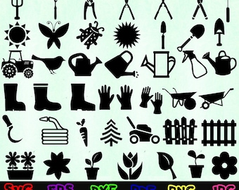 Download Garden Tools Svg Etsy