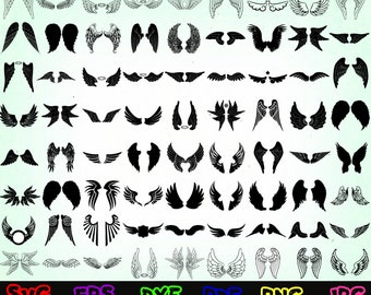 Download Angel Wings Svg File Etsy