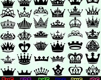 Download Crown Silhouette Etsy