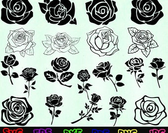 Download Rose Svg Etsy