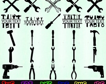 Tools Svg - Mechanical Tools Svg - Working Tools Svg - Tools Silhouette - Tools Cut Files - Tools Svg Bundle - Tools Clipart - Tools Design