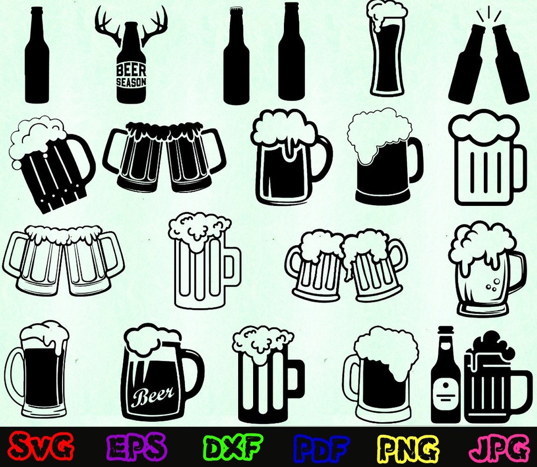 Beer Svg Beers Cheers Svg Proost Svg Bierpullen Svg Etsy Nederland