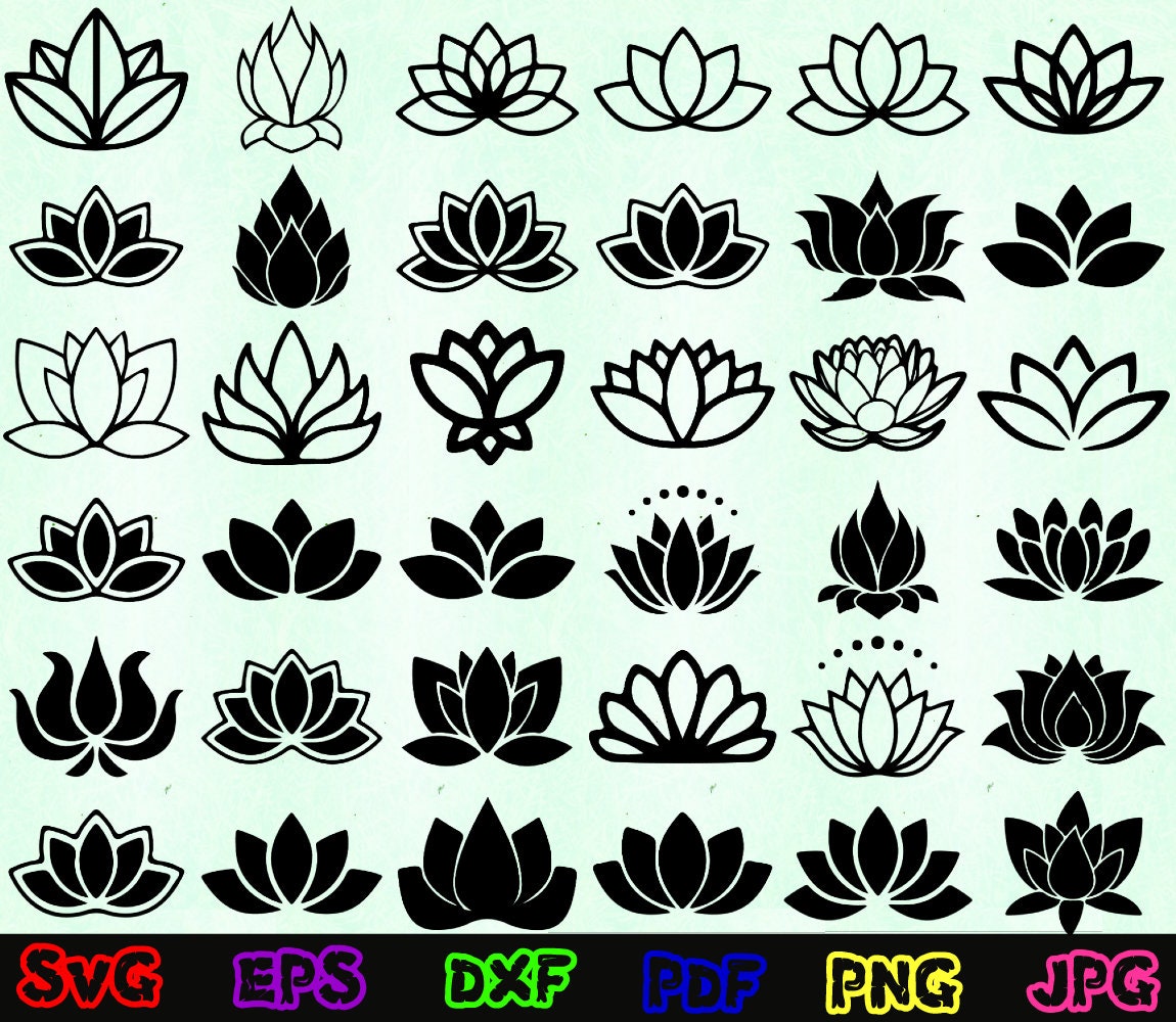Flower lotus are cut from paper for decorations Vector Image