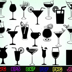 Martini Glass Cheers SVG  Cocktail SVG Graphic by lddigital · Creative  Fabrica