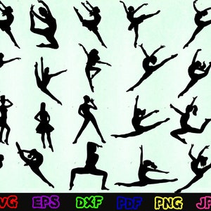 Dance Svg - Dance Silhouette - Dance Cut Files - Dance Svg Bundle - Dance Clipart - Dance Design Svg - Dance Vector - Dance Team Svg