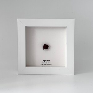 Agoudal Meteorite Fragment in Deep Box Frame