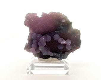 Small Grape Agate cluster, mineral from Indonesia
