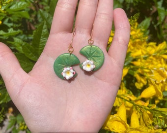 Clay Frogs Lily Pads Etsy Clay Frogs Lily Pads Etsy