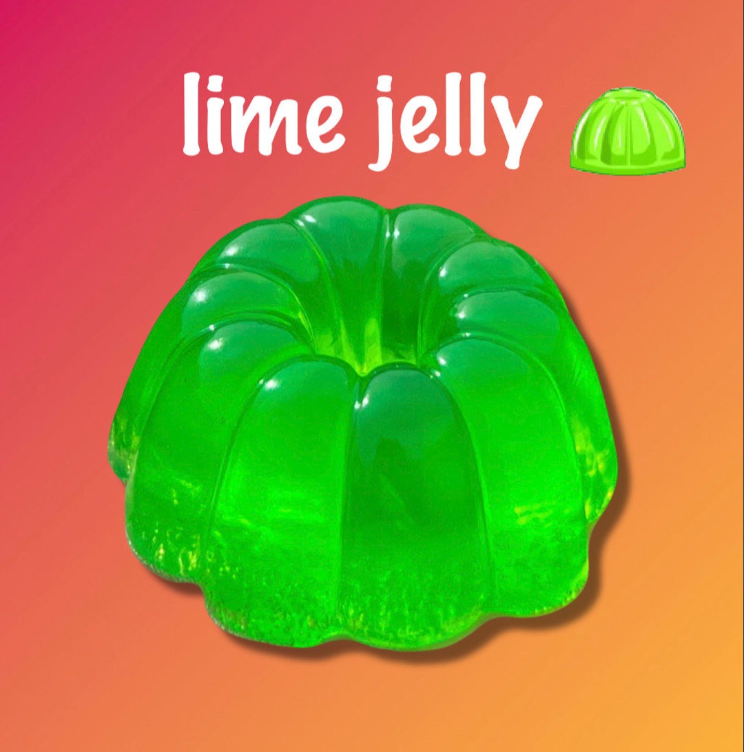 Neopets Lime Jelly Resin Decorative Figurine Hard Translucent Lime