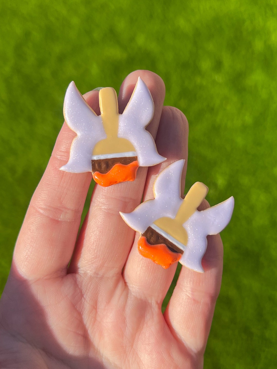 Neopets Glittery Faerie Paintbrush Polymer Clay Paint Brush