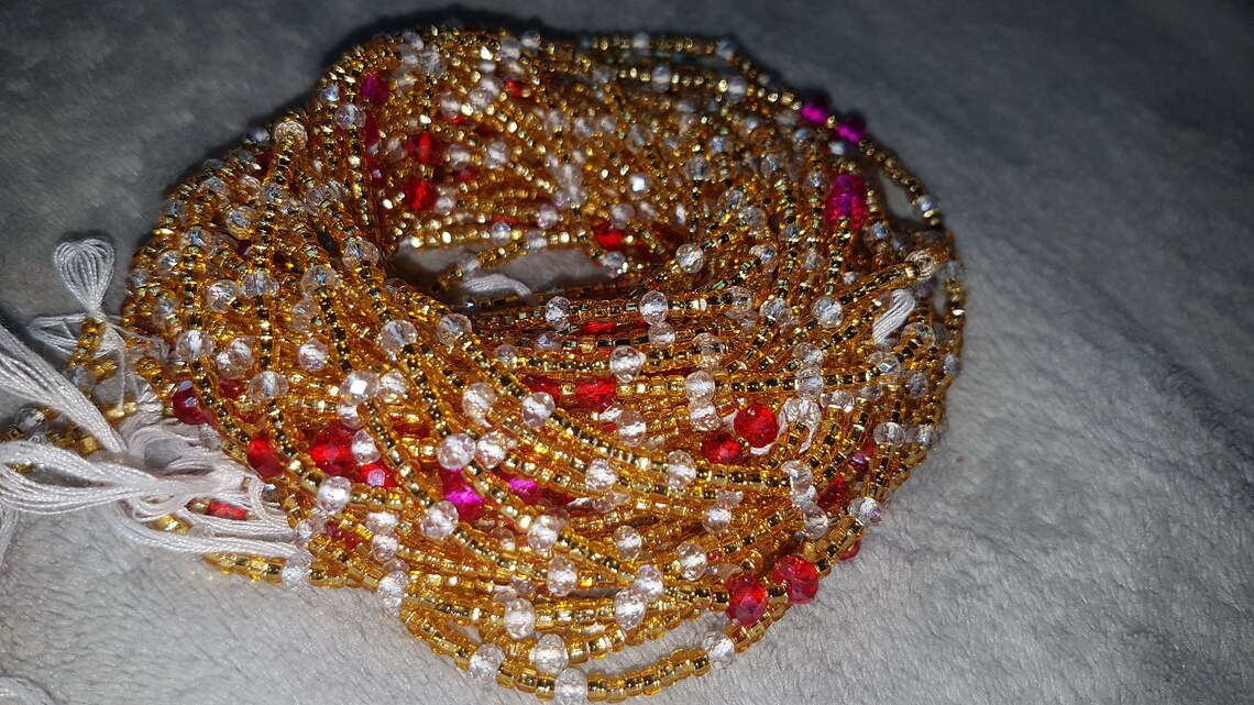 Ghanaian waist beads wholesale Wholesale crystal waist beads | Etsy