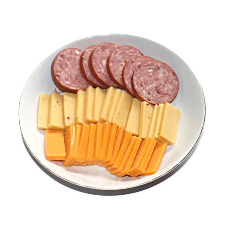 Deluxe Wisconsin Cheese, Sausage, Cracker, Pretzel, Mustard Gift Basket