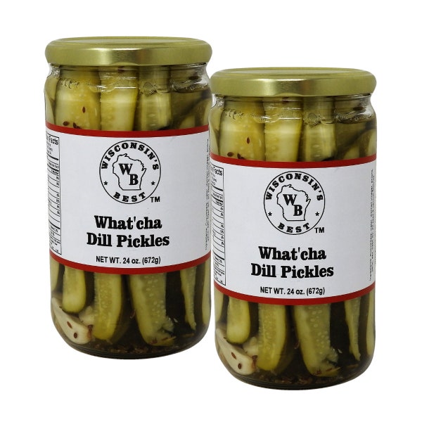 Wisconsin's Best - What'cha Dill Pickles (24 oz. 2 Pack)