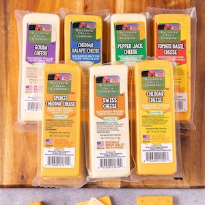 Wisconsin Cheese Block Assortment - (7 Blocks)