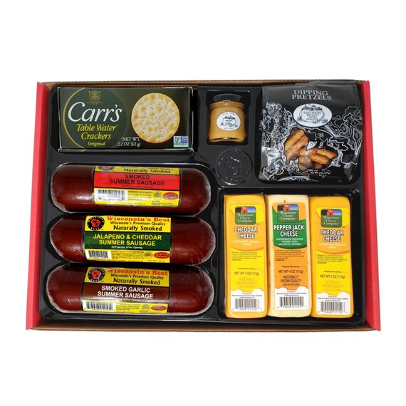 Birthday Summer Sausage & Cheese Gift Box