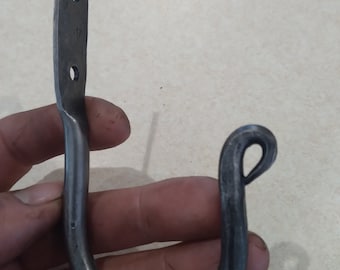 Hand-forged j-hook